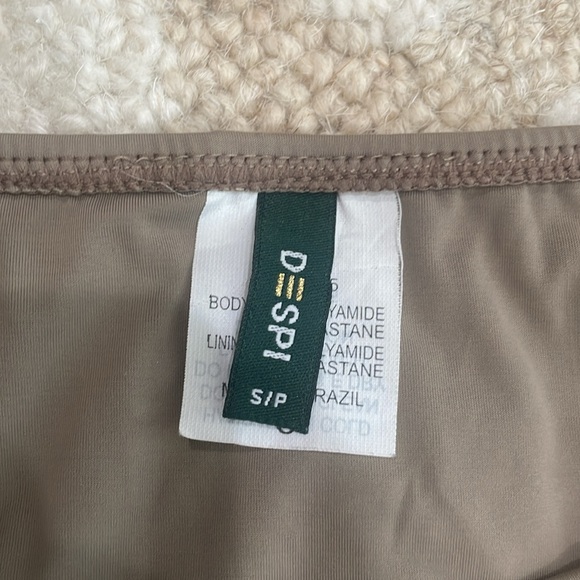 DESPI swimsuit bottom | size: small | neutral color - oatmeal/taupe - Picture 2 of 6